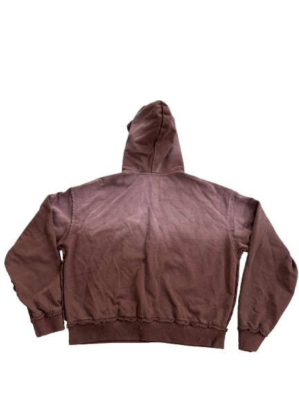 Brown See No Evil Zip-Up